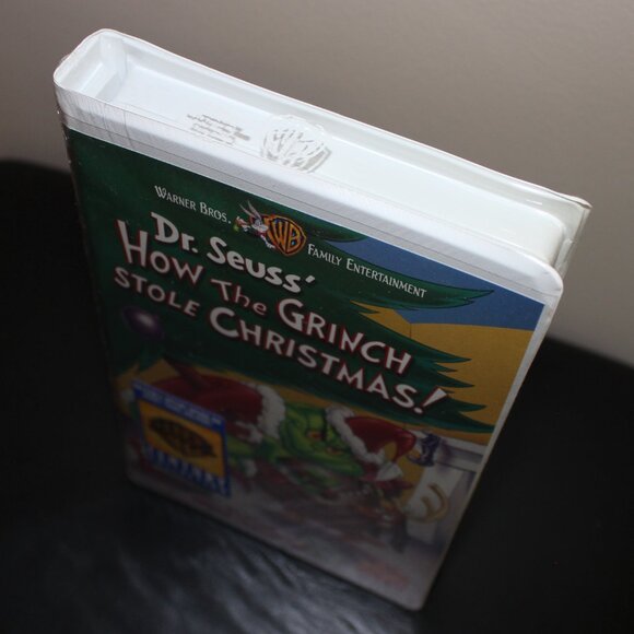3/$55❤️Dr. Seuss' How The Grinch Stole Christmas! 1999 clamshell VHS animation - Picture 4 of 8